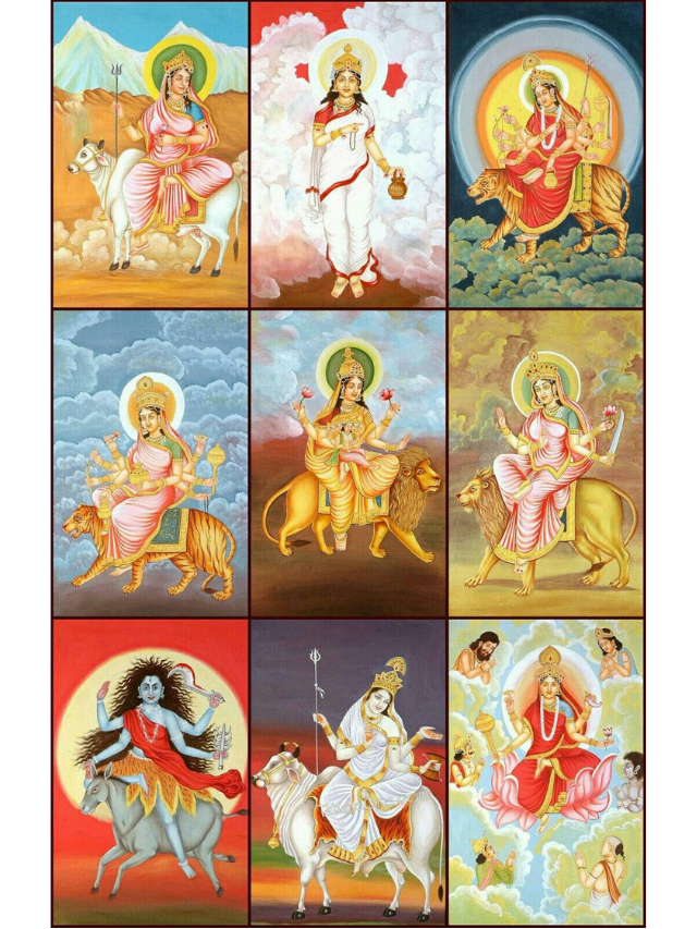 नवदुर्गा: नवरात्रीत माँ दुर्गेची 9 रूपे